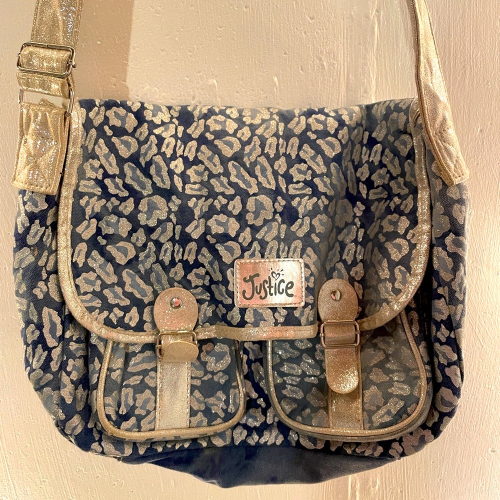 Justice Animal Print Messenger Bag